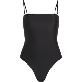 Karl Lagerfeld Traje de baño negro / blanco