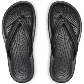 Crocs Sandalias de dedo gris / negro