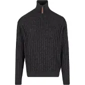 INDICODE JEANS Jersey 'Rufus' gris oscuro