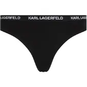 Karl Lagerfeld Tanga negro / offwhite