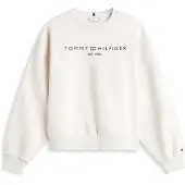 Tommy Hilfiger Sudadera negro / blanco moteado