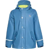 Schmuddelwedda Abrigo azul / blanco
