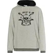 MO Sudadera gris / negro