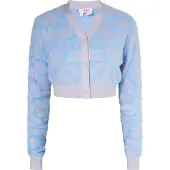 Mymo Cárdigan beige / azul