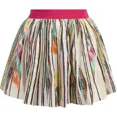 Mymo KIDS Falda beige claro / azul oscuro / naranja / magenta