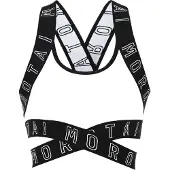 MOROTAI Sujetador deportivo negro / blanco