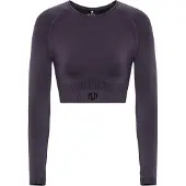 MOROTAI Camiseta funcional 'Naikan' lila oscuro / negro