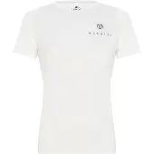 MOROTAI Camiseta funcional 'Engineering'' crema / gris plateado