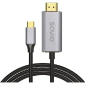 Savio Adaptador Usb-c A Hdmi Cl-171 2 M