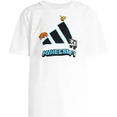 Adidas Camiseta funcional 'Minecraft' naranja / negro / blanco
