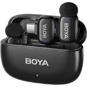 Boya Mini 2 (2 TX + 1 RX USB-C + 1 RX Lightning) negro