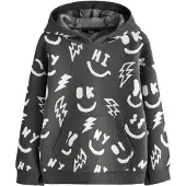 Next Sudadera negro / blanco