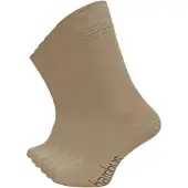 Vincent Creation® Calcetines beige oscuro / marrón