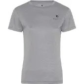 MOROTAI Camiseta funcional 'Naka' gris moteado / negro