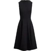 Ralph Lauren Vestido 'MODERN PONTE' negro