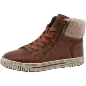 Mustang Botines con cordones 'Janique' burdeos