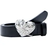 Desigual Cinturón negro / plata