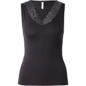 Hailys Top 'Ti44na' negro / blanco