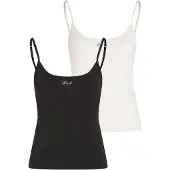 Karl Lagerfeld Camiseta térmica crema / negro