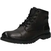 Bugatti Botas con cordones gris oscuro