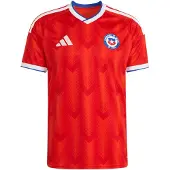 Adidas adidasCamiseta primera equipación Chile 26 L Active Red Unisex