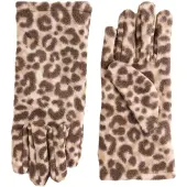 Next Guantes con dedos beige / marrón / capuchino / marrón oscuro