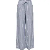 ONLY Pantalón 'ONLLUDO' azul / blanco
