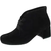 Semler Botas 'Stiefelette Damen M4402 Mira H-Weite Echtleder in schwarz' negro