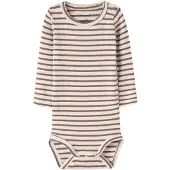 Name it Pijama entero/body 'NBNBani' marrón / marrón claro