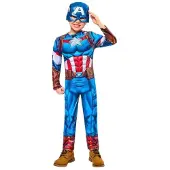 Rubies Disfraz Infantil Capitan America