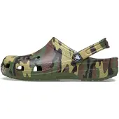 Crocs Zuecos Classic Camouflage Clog hombre - Kaki - 37 / 38