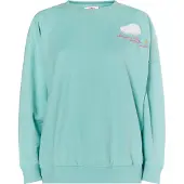 Mymo Sudadera 'Keepsudry' aqua / amarillo / rosa / blanco