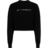 Mymo Sudadera 'Keepsudry' rosa / negro / blanco