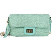 IZIA Bolso de hombro turquesa