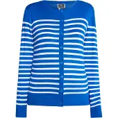 Dreimaster Maritim Cárdigan azul real / blanco