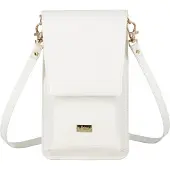 Faina Bolso de hombro oro / blanco