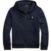 Ralph Lauren Sudadera con cremallera navy / blanco