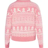 Mymo Jersey 'Biany' rosa claro / blanco