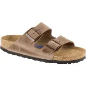 Birkenstock Sandalias Arizona Soft Footbed mujer - Marrón - 44