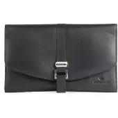 Windrose Nappa Joyero Piel natural 23 cm negro