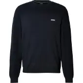 BOSS para hombre. 50547507 Jersey Momentum-X marino (S), Casual, Poliéster, outlet 2026.
