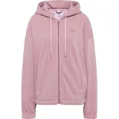 MO Sudadera con cremallera malva