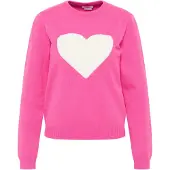 Mymo Jersey 'Nolie' fucsia / blanco