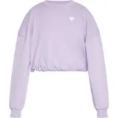 Mymo Sudadera lavanda / blanco