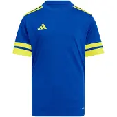 Adidas Camiseta funcional 'Squa25' azul real / lima