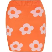 Mymo Falda gris claro / naranja