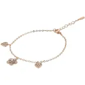 Faina Pulsera oro / transparente