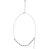 NAEMI Cadena oro / blanco / blanco perla