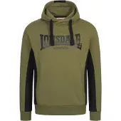Lonsdale Sudadera oliva / negro