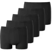 Schiesser Calzoncillo boxer 'Cotton' negro